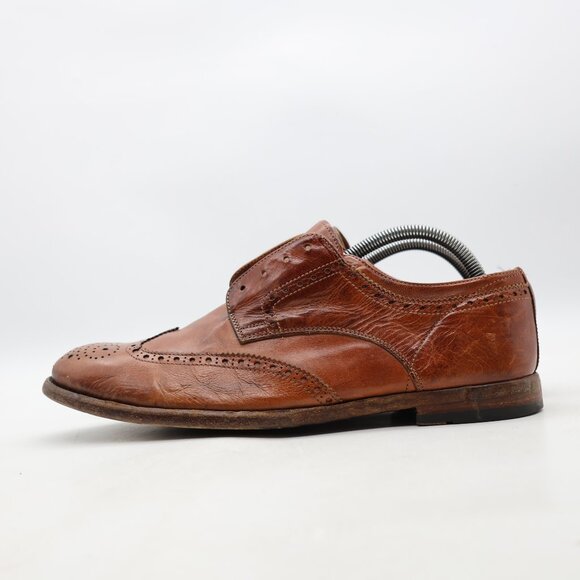 Officine Creative Barneys New York Brown Men\'s Size 9 Wingtip Dress Shoes main image 6